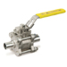 Sanitary Valves,3 piece,V-905MEB, 3 Sanitary Ball Valves, Tube Bore, Tube End